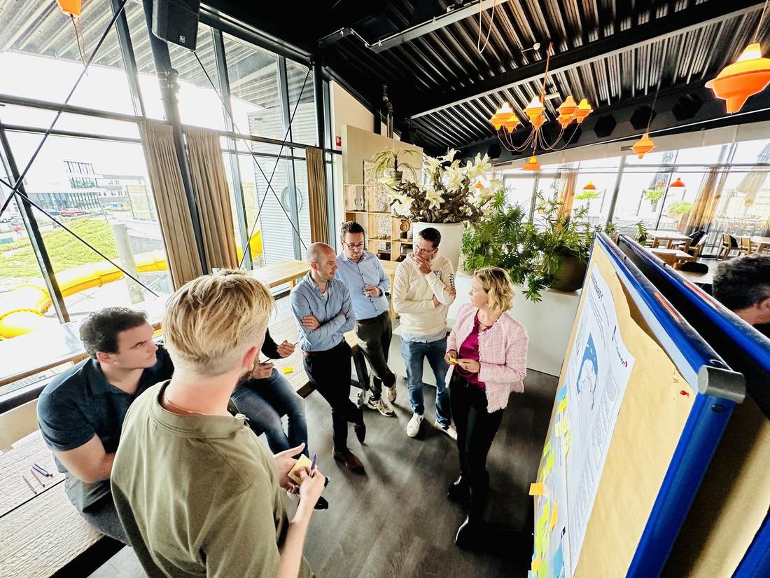 Een project start-up onder begeleiding van We Think Next